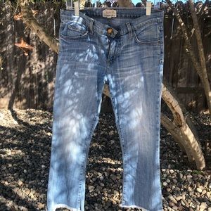 Current/Elliott Cropped Jeans